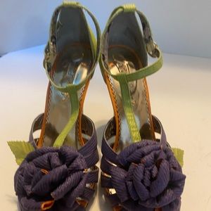 Poetic License T-strap heels. Size 8